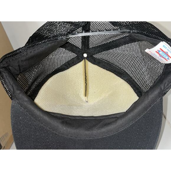NASA Vtg Adult SnapBack Hat Navy Blue Nissin - Picture 2 of 7